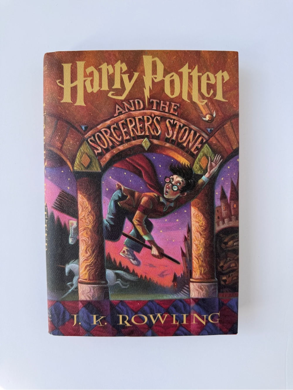 Harry Potter Sorcerer Stone Book Scholastic Press 1998 Hardcover